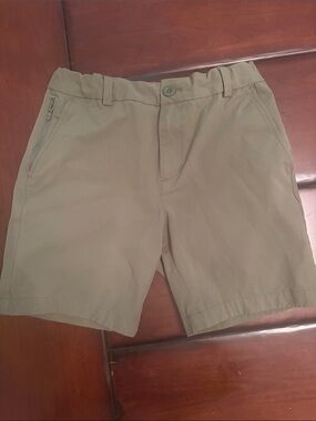 Boys Vineyard Vines Performance Olive Green Shorts